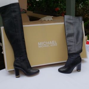 Michael Kors thigh hi boots